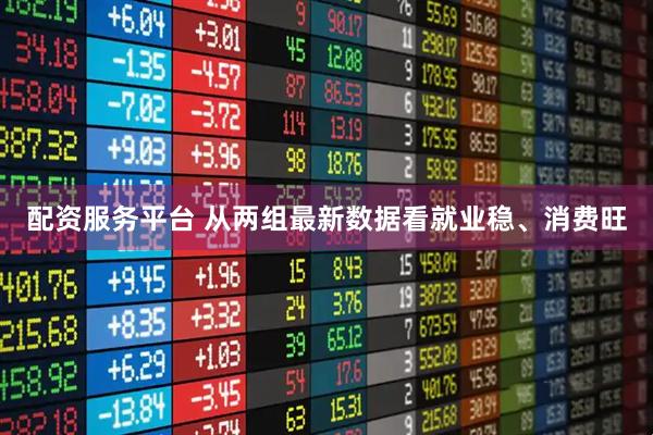 配资服务平台 从两组最新数据看就业稳、消费旺